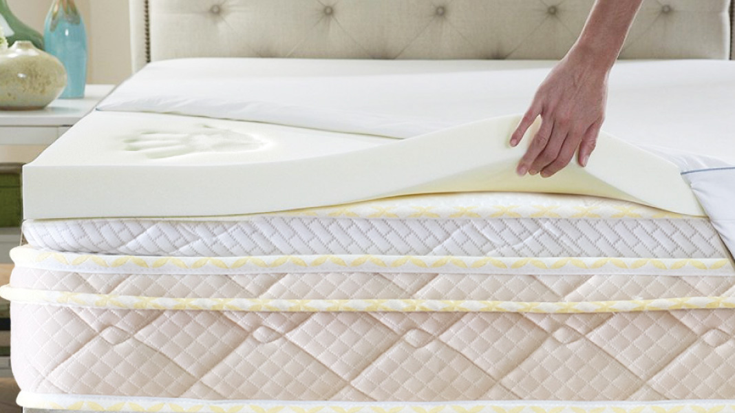 Chất liệu của tấm lót nệm foam vô cùng mềm mại, thoáng khí