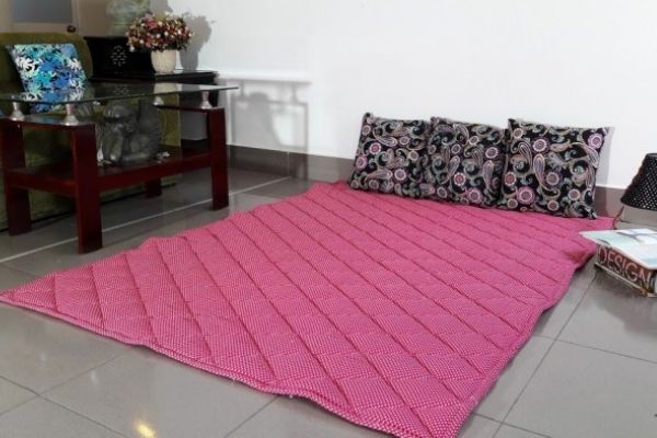 Cách bảo quản đệm mỏng mùa hè 